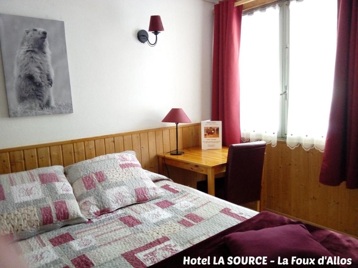 Hotel Restaurant La Source Allos Exterior foto