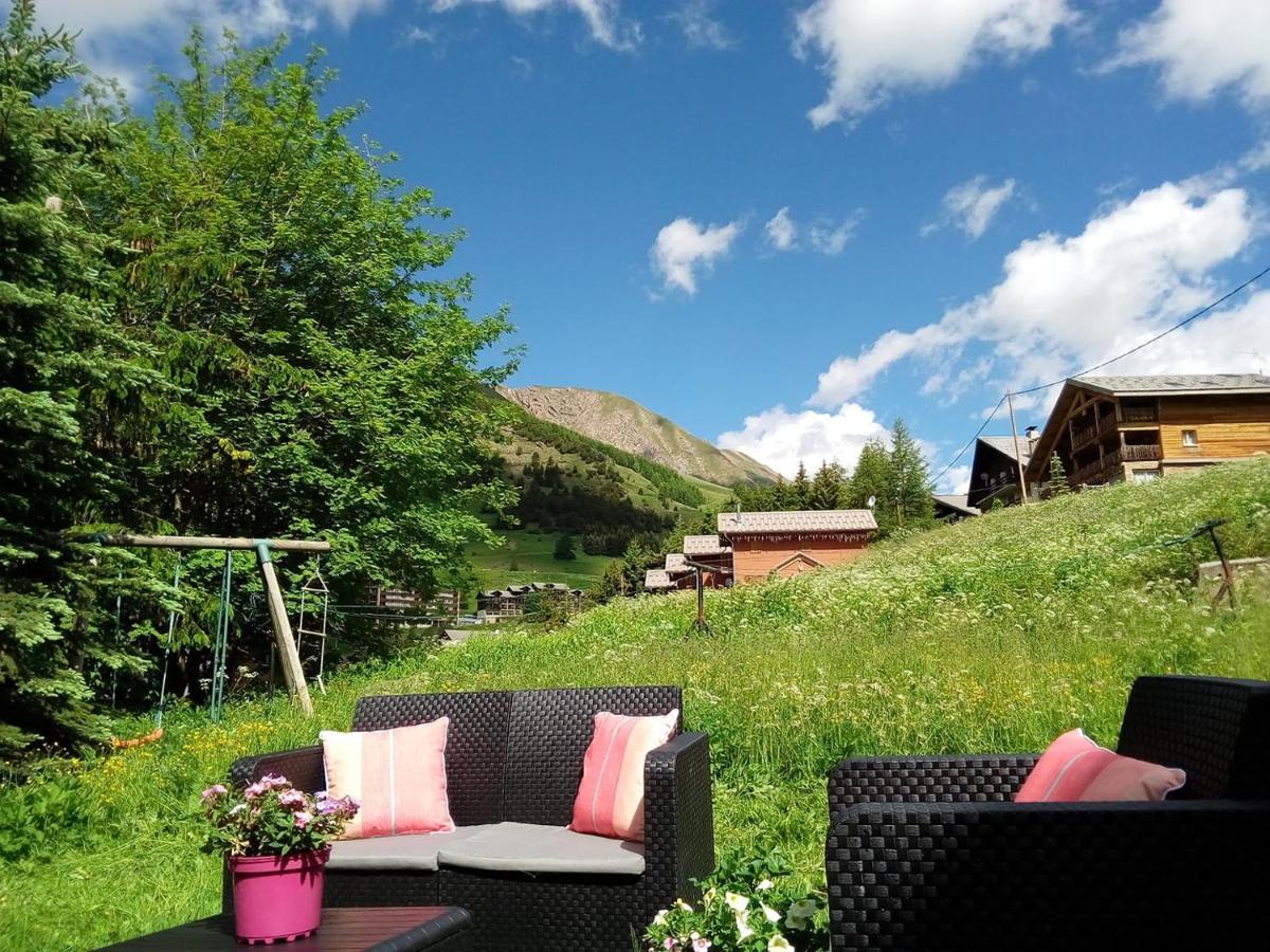 Hotel Restaurant La Source Allos Exterior foto