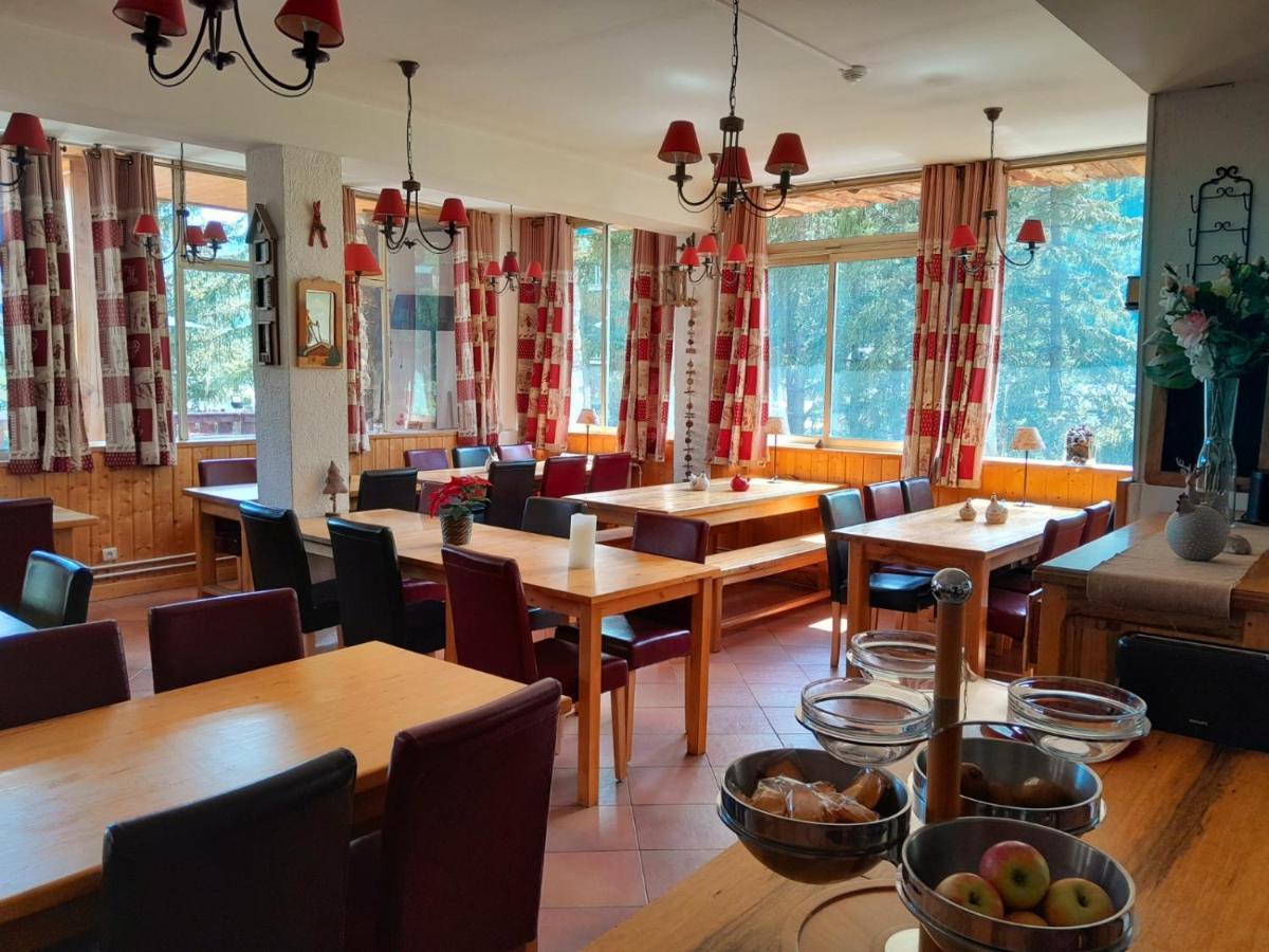 Hotel Restaurant La Source Allos Exterior foto